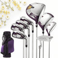 Complete Golf Clubs Package 8 Club Set for Men Woman Right Handed True Temper Steel Shafts Putter Stand Bag and 3 H C Bonus Head